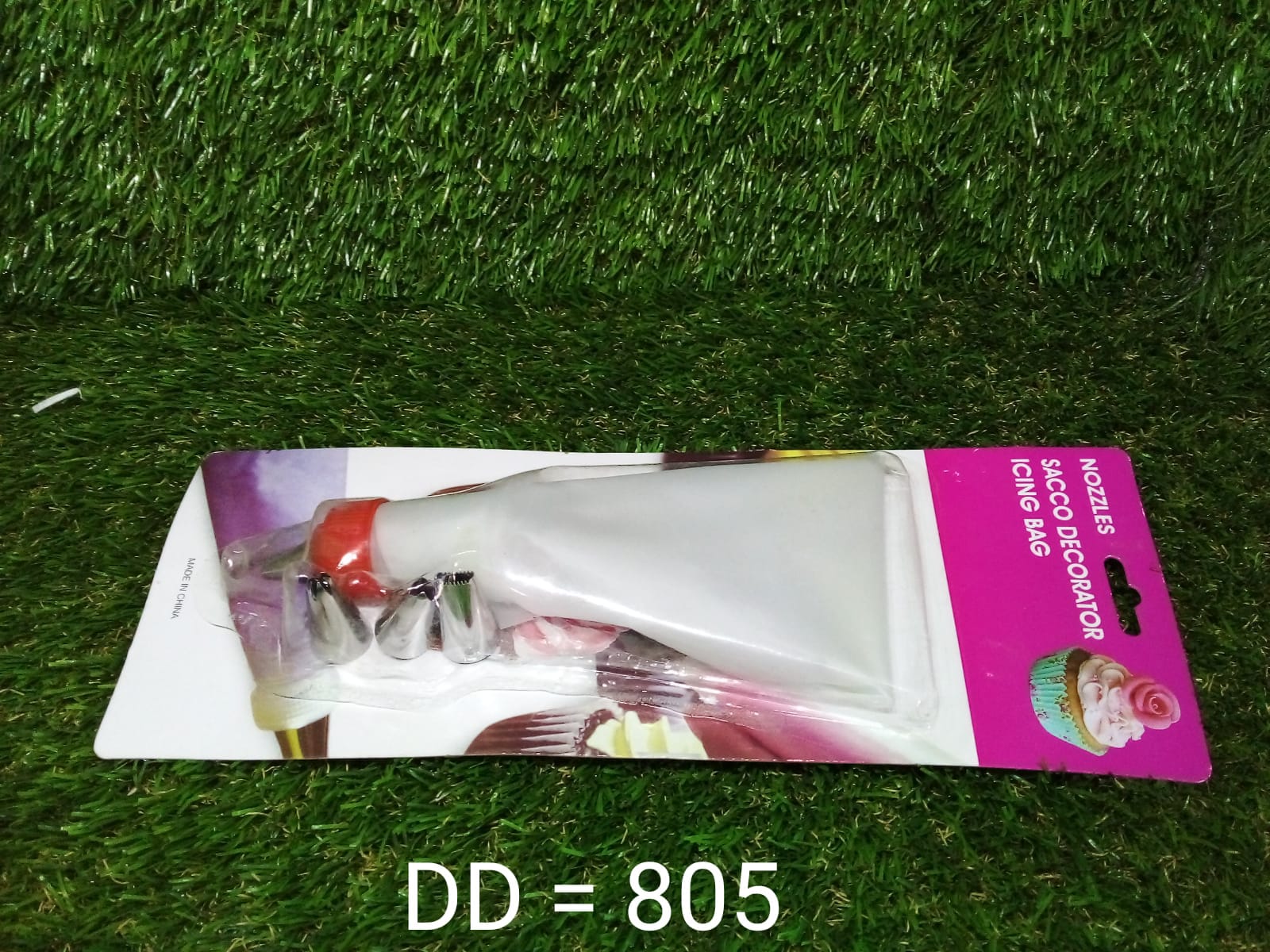 Cake decorating nozzles with stainless steel bag Cake decorating nozzles with stainless steel bag